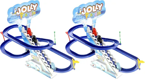 PowerTRC Jolly Penguin Race - Gran tamaño de 13 pulgadas de alto después de montar (2 juegos)