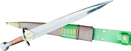 Miniatura 2 de Kukri Machete - Espada forjada a mano de 15" - Cuchillo de acero de alto carbono fabricado en Nepal