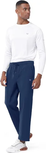 Miniatura 5 de NORTHYARD Men's Fleece Lined Pants Athletic Workout Running Joggers Winter Warm Wind Sweatpants for Active Gym Track Jogging