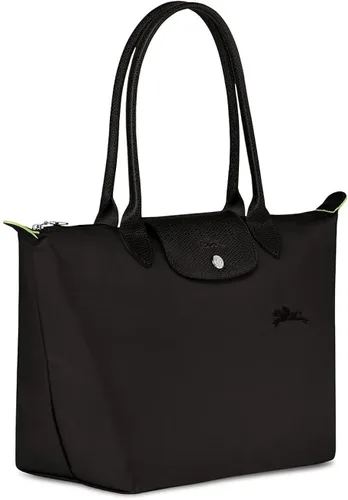 Miniatura 2 de Longchamp Bolsa de hombro de nailon Le Pliage Green color negro