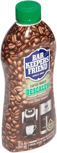 Miniatura 2 de Bar Keepers Friend Cafetera descalcificadora (12 onzas) – Elimina los depósitos minerales de las máquinas de café espresso y cafeteras automáticas