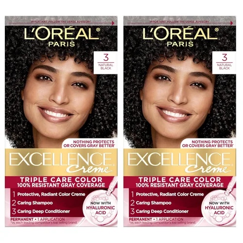 Miniatura 31 de L'Oreal Paris Excellence Crème - Tinte permanente para el cabello, color de cabello de triple cuidado, complejo Pro-Keratine para una cobertura