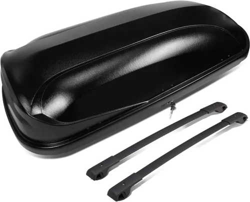 Miniatura 8 de DNA Motoring Portaequipajes para techo compatible con Subaru Forester 14-18, portador de montaje superior impermeable con cerradura + llaves + par