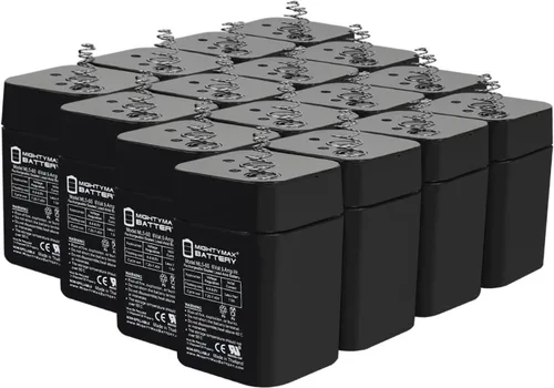 Miniatura 10 de ML5-6S -6 voltios 5 AH, terminal de resorte S2, batería recargable SLA AGM