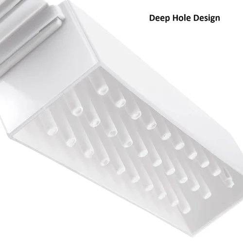 Miniatura 3 de Makartt Soporte de brocas para uñas a prueba de polvo Displayer Bundle con pieza de mano para taladro de uñas para máquina Up200