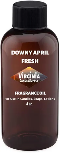 Aceite aromático Downy April Fresh Type (nuestra versión del nombre de la marca) (botella de 4 onzas) para hacer velas, fabricación de jabón,