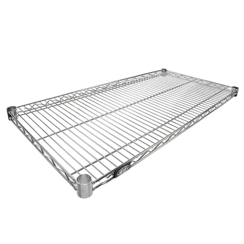 Nexel Estante de alambre adicional para unidades de estantería de alambre, capacidad de 600-800 libras, 18 pulgadas de ancho x 48 pulgadas de largo,