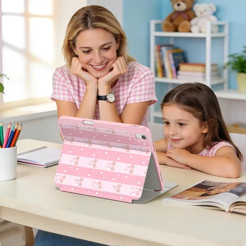 Miniatura 8 de Supveco Funda para iPad (A16) de 11ª generación de 11 pulgadas (2025), iPad de 10ª generación de 10.9 pulgadas (2022) con soporte para lápiz, funda