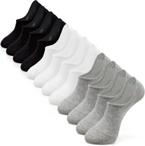 IDEGG Calcetines invisibles para mujeres y hombres, de corte bajo al tobillo, cortos, antideslizantes, atléticos, para correr, novedosos,