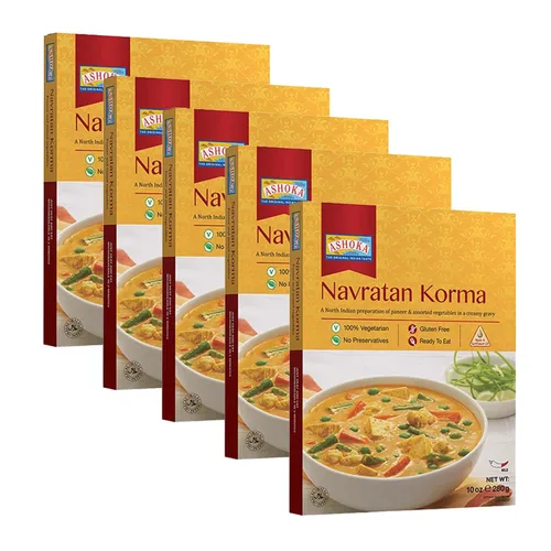 Miniatura 19 de Ashoka Comidas indias listas para comer desde 1930, 100% vegetariano Dal Makhani, comida india totalmente natural cocinada tradicionalmente, a base