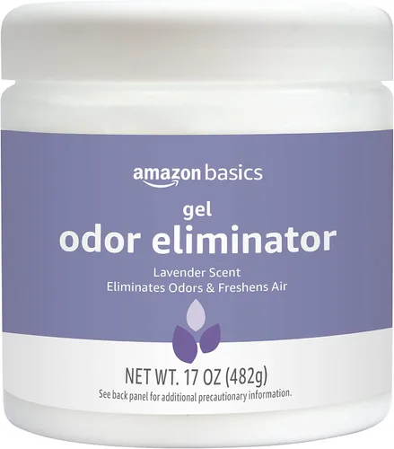 Miniatura 7 de Amazon Basics Gel eliminador de olores, carbón activado, libre de fragancias, 17 onzas, paquete de 1