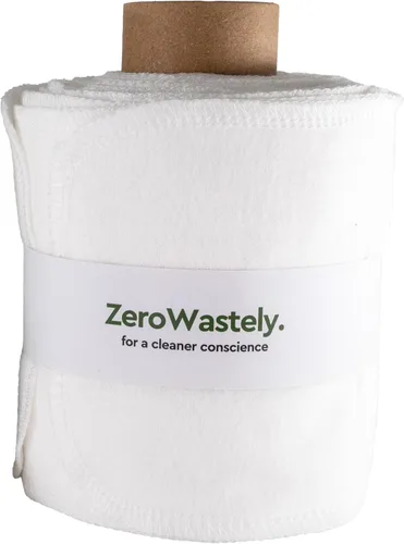Miniatura 6 de ZeroWastely 24 rollos de papel higiénico reutilizables lavables, toallas de bidé, papel higiénico lavable, corta y desperdicia menos con nuestras