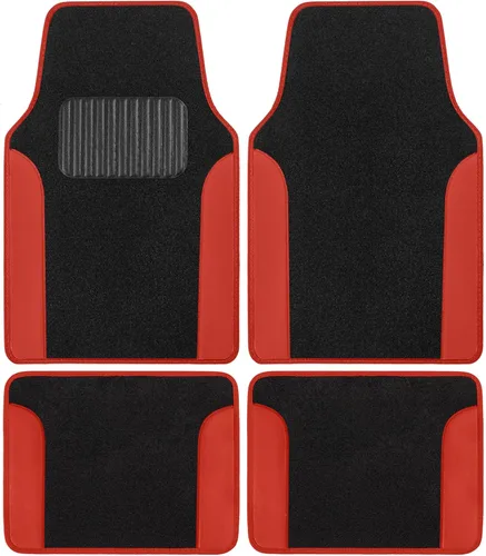 Miniatura 12 de Alfombrillas de cuero sintético para automóvil, alfombras impermeables para automóvil, SUV, camiones, camionetas, tapetes para automóvil, accesorios