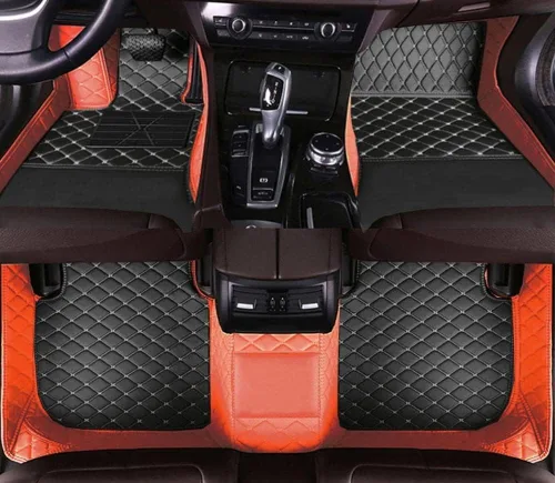Miniatura 14 de Tapetes de cuero para automóvil con protección para todo tipo de clima personalizados para autos sedán, SUV y deportivos, tapete impermeable