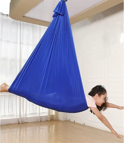 Miniatura 8 de Hamaca sensorial para niños, silla colgante para actividades al aire libre, terapia de interior, columpio de jardín para autismo, Aspergers, TDAH