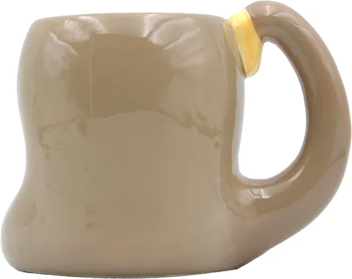 Miniatura 3 de Portatápices de cerámica con forma de perezoso de 3.9 pulgadas, soporte para lápices y cepillos de dientes de perezoso, bonito accesorio