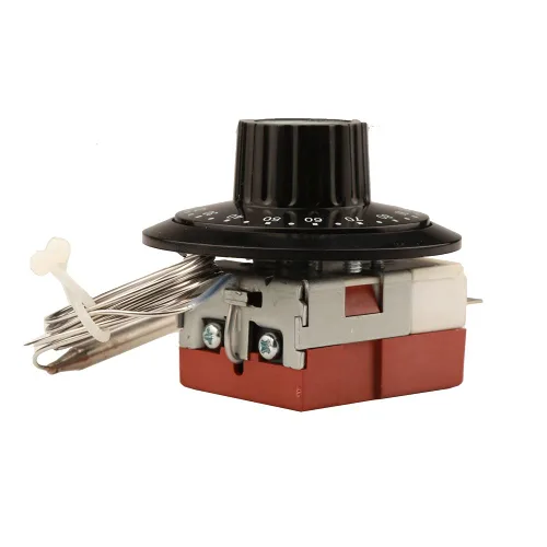 Miniatura 4 de TS-120SB Corea Termóstato Capilar Arco Iris 32.0-248.0 °F Interruptor de temple ajustable Controlador de temperatura NC de 3 pines
