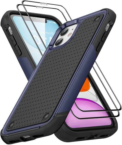 Miniatura 153 de Jeylly Funda para iPhone SE/Funda para iPhone 5S, Exterior de Plástico Duro que Absorbe Golpes + Interior de Silicona de Goma Defensor contra