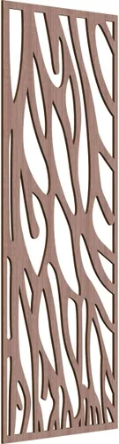 Miniatura 27 de 9 3/8"W x 24 3/8"H x 1/4"T Bristol Decorativos Paneles de Pared de Madera Calado, Cereza