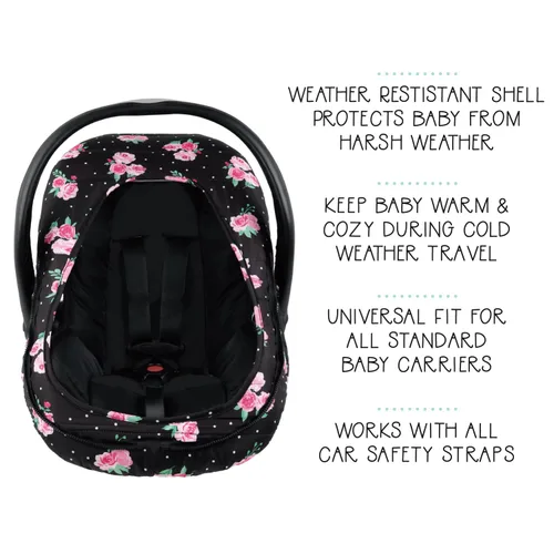 Miniatura 3 de The Peanutshell Funda de asiento de automóvil – Fundas protectoras para bebé, accesorios fáciles de limpiar, resistente a la intemperie, asiento