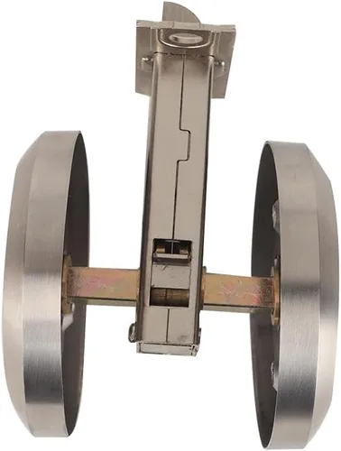 Miniatura 5 de Dixiao Cerradura de Puerta Redonda Empotrada Oculta de Copa de Acero Inoxidable 304, Pomos de Puerta, Cerradura de Puerta Empotrada, Perilla