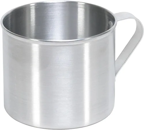 Miniatura 9 de IMUSA Paquete de 4 tazas de aluminio de 0.7 cuartos de galón para uso en estufa o campamento, color plateado