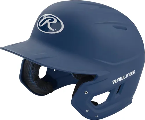 Miniatura 43 de Rawlings Casco de bateo de béisbol MACH Mate Tallas JR y SR Múltiples colores bermellón brillo