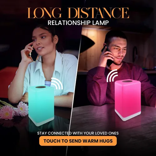 Miniatura 7 de Lámpara de Amistad FriendLi por Filimin - Requiere Suscripción Wi-Fi, Luz LED Táctil de Larga Distancia, Regalo para Mejor Amigo, Relación, Familia