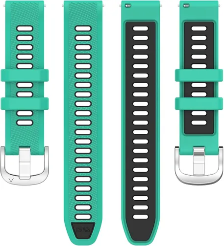 Miniatura 5 de Correa deportiva de repuesto compatible con correas de reloj Veryfit para IDW13 para mujeres y hombres, pulseras de silicona transpirable, 4PACKSB