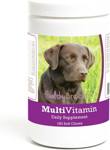 Miniatura 149 de Healthy Breeds Bulldog francés multivitamínico suave masticable para perros 180