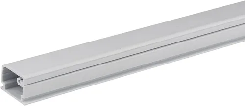 Miniatura 2 de Construct Pro - Paquete de 5 canaletas de sección de 4 pies x .87 pulgadas (blanco)