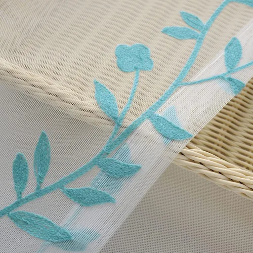 Miniatura 7 de Cortinas de lino bordadas marca Melodieux