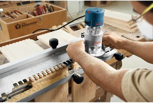 Miniatura 8 de Router Bosch 1617EVS de 2.25 HP, electrónico, de base fija.