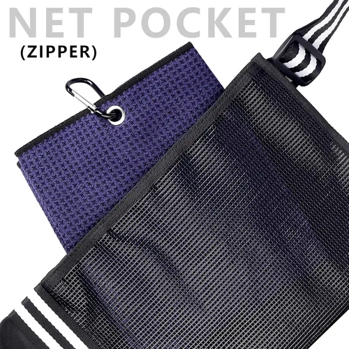 Miniatura 3 de Champkey Bolsa de golf profesional para el domingo (lleva de 3 a 9 palos) – 6 bolsillos de transporte y correa ajustable para golf, bolsa