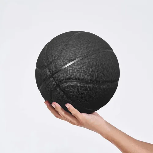 Miniatura 3 de MINDCOLLISION Balón de baloncesto de color sólido de tamaño 5/6/7, no es antideslizante estándar, resistente al desgaste, adecuado para interiores
