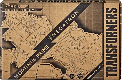 Miniatura 13 de Transformers Toys Heroes and Villains Optimus Prime y Megatron, paquete de 2 figuras de acción – para niños de 6 años en adelante, 7 pulgadas