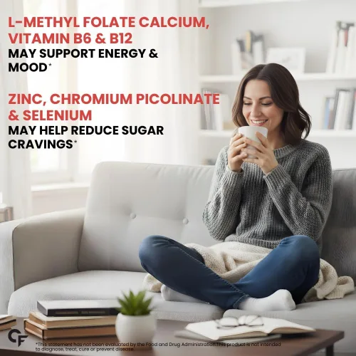 Miniatura 6 de Carbamide Forte Myo Inositol & D Chiro Inositol Suplemento Suplementos de inositol con berberina, l-metil folato, vitamina D3 y selenio