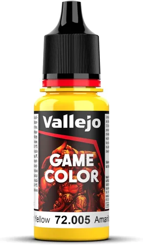 Miniatura 2 de Vallejo Game Color Bald Moon Yellow Pintura, 17 ml
