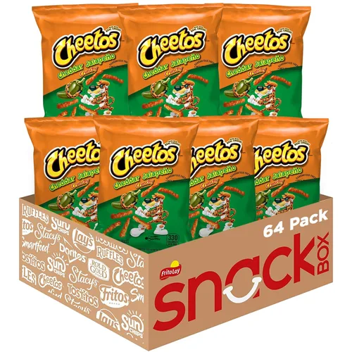 Miniatura 14 de Cheetos - Bocadillos con sabor a queso, crujientes, 1 onza (paquete de 40)