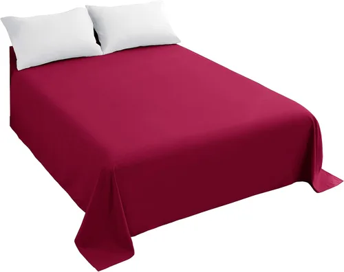 Miniatura 13 de Sfoothome Sábana encimera azul real, sábana superior de microfibra ultra suave y cómoda tamaño Queen