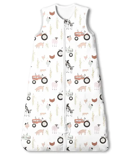 Miniatura 28 de TotAha Saco de Dormir Cálido 0-3 Meses, Manta Vestible Suave Acolchada 1.0 TOG Saco de Dormir para Bebé con Cremallera Segura de 2 Vías