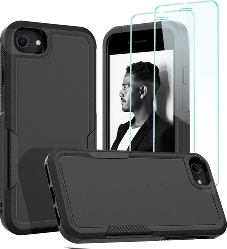 Miniatura 81 de Jeylly Funda para iPhone SE/Funda para iPhone 5S, Exterior de Plástico Duro que Absorbe Golpes + Interior de Silicona de Goma Defensor contra