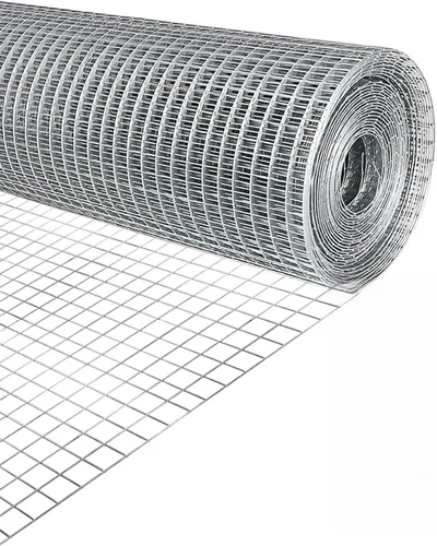 Miniatura 9 de Gardeal 19 Calibre Tela de Alambre Negra de 1/2 Pulgada - Rollo de Malla de Alambre Soldada con Recubrimiento de Vinilo - Valla Resistente al Óxido