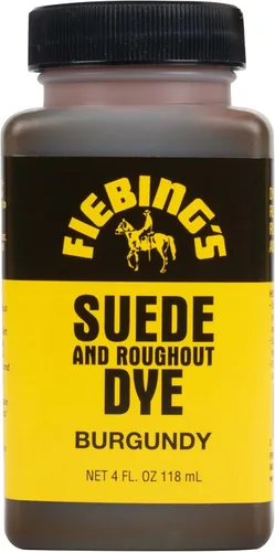 Miniatura 4 de Fiebing's Tinte de Ante Negro (4 oz) - Recolorea, Ilumina y Restaura Zapatos de Gamuza y Cuero Rugoso, Muebles, Bolso - Incluye Aplicador de Lana