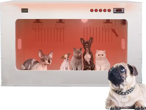 Caja de incubadora de perros, caja de incubadora de mascotas grande para criar mascotas con calefacción, criadores e incubadoras perfecta para