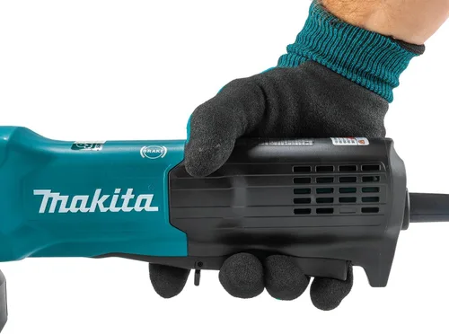 Miniatura 9 de Makita GA5093 Amoladora angular de alta potencia SJSII de 5", interruptor de paleta, con freno