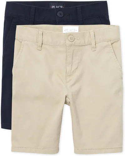 Miniatura 5 de The Children's Place Pantalones chinos ajustados para bebés y niños pequeños