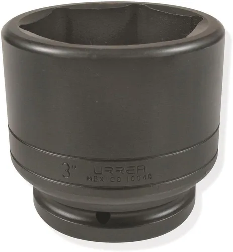 URREA Enchufe de impacto - Enchufe de 6 puntos de 2-3/8 pulgadas con accionamiento de 1 pulgada y revestimiento de óxido negro - 10038