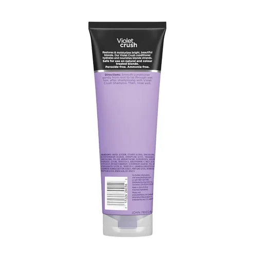 Miniatura 10 de John Frieda Violet Crush - Acondicionador morado para cabello rubio, 8.3 onzas líquidas