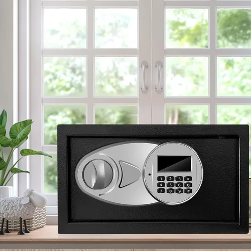 Miniatura 7 de Sdstone Caja fuerte con sensor de luz, caja de seguridad oculta con llave y cerradura digital para el hogar y la empresa. Caja de seguridad